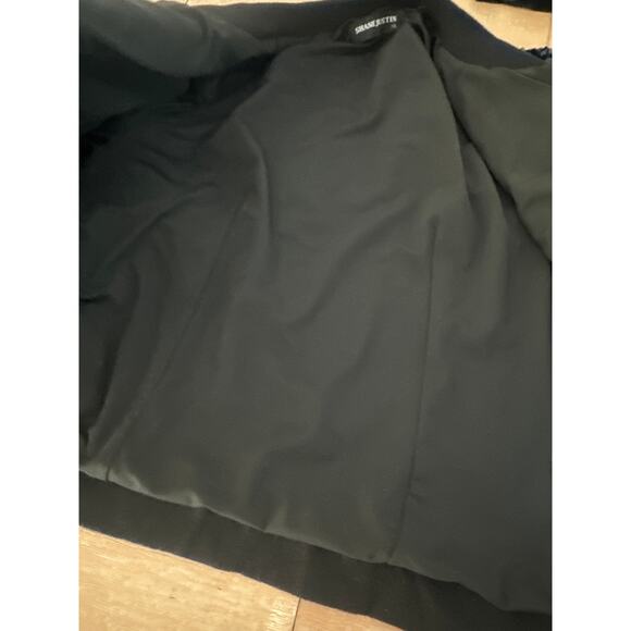 Shane Justin sequin jacket Inside lining Fitted Varsity style New years holiday - Picture 4 of 5